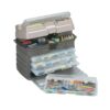 Plano Guide Series Original StowAway Rack Drawer System 3700 Tackle Box Case for Fishing Storage with 4 Removable Bait Utility Boxes, Graphite