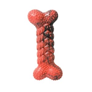 Nylabone Rubber Braid Dog Bone - S
