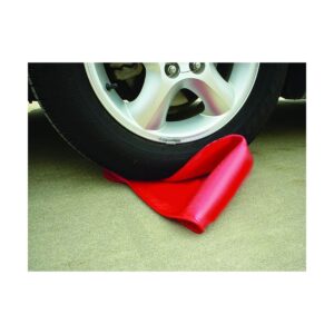 Little Giant FT11RED 11-Gallon Heavy-Duty Farm Bucket Rubber Flex Tub with Handles, Red