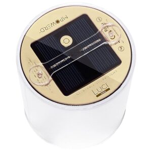 MPOWERD Luci Candle Frosted Finish Portable Waterproof Inflatable Solar Light