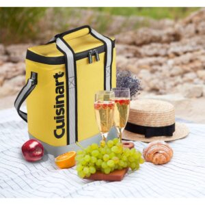 Cuisinart 10qt Four Wine Bottle Cooler - Yellow