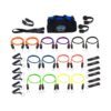 Bodylastics BLSET211 Mega High Quality Full Body Exercise 31 Piece Equipment Set with Anti Snap Weight Resistance Bands, Handles, and Anchors