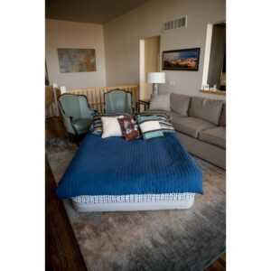 Insta-Bed 18" Pillow Top Air Mattress with Neverflat Pump - Queen