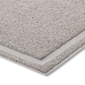 Drizzle Cat Litter Mat - Gray - L - up & up™