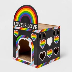 Double Decker Pride Cat Scratch House - Boots & Barkley™