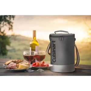 Cuisinart Double Wine 4qt Bottle Cooler - Gray