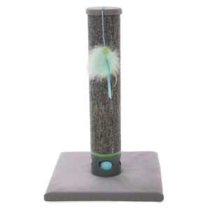 SmartyKat Playful Post Ball Track & Carpet Cat Scratching Post