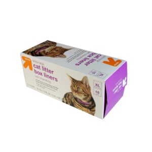 Cat Litter Box Drawstring Liners - XL - 1.18mil - up & up™