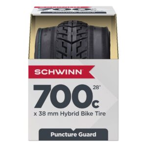 Schwinn 700c/28" Hybrid Bike Tire - Black