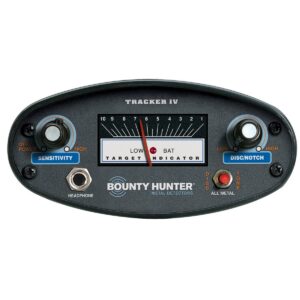 Bounty Hunter Tracker IV with Pinpointer - Black