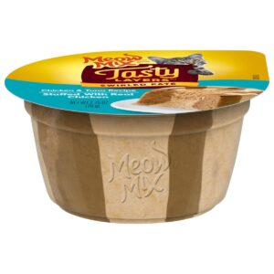 Meow Mix Tasty Layers Chicken and Tuna Recipe Wet Cat Food - 2.75oz