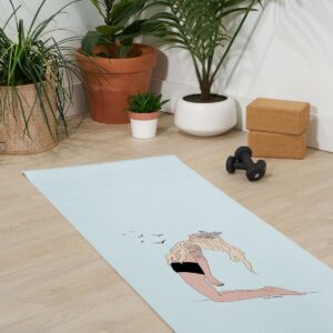 The Optimist Set Your Soul Free (6mm) 24" x 70" Yoga Mat - Society6