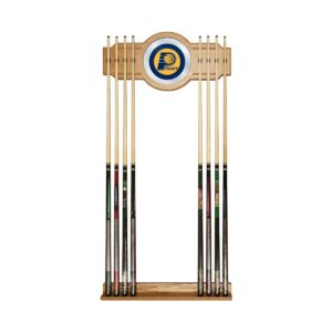 NBA Indiana Pacers Billiard Cue Rack with Mirror