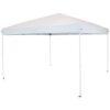 12'x12' Quick-Up Steel Frame Canopy with Carrying Bag White - Sunnydaze