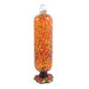 VivaTerra Recycled Glass Tall Carnival Hummingbird Feeder