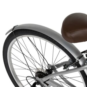 Huffy Men's Sienna 27.5" Comfort Hybrid Bike - Silver