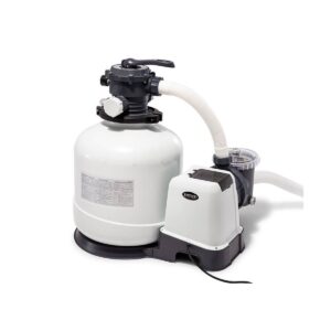 Intex 26651EG 3000 GPH Above Ground Pool Sand Filter Pump with Automatic Timer