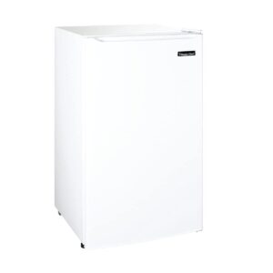 Magic Chef MCBR350W2 3.5 Cubic Feet Compact Mini Refrigerator & Freezer with Adjustable Temperature Control, White