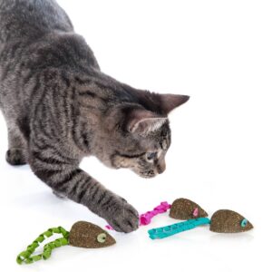 SmartyKat Magic Mice Catnip Cat Toy - 3pk