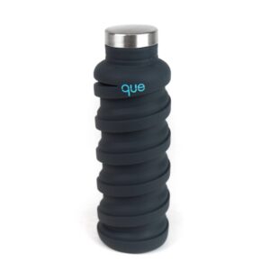 20oz que Bottle Metallic Charcoal