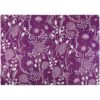 Drymate Cat Litter Trapping Mat - Garden Purple