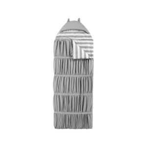 32"x75" Frankie Sleeping Bag Gray - Chic Home Design