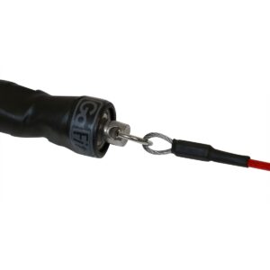 GoFit 9' Pro Cable Rope - Red/Black