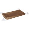 Oster Sunny Seat Large Indoor Cat Window Hammock Perch Bed Furniture with Removable Washable Cover, Supports Up to 50 Pounds, Brown