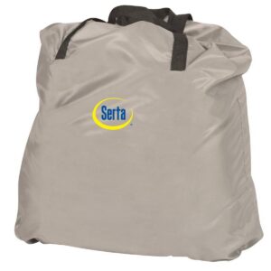 Serta 18" Raised Air Mattress with Neverflat Pump - Twin