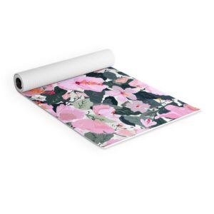 Alison JanssenHi Hibiscus (6mm) 24" x 70" Yoga Mat - Society6