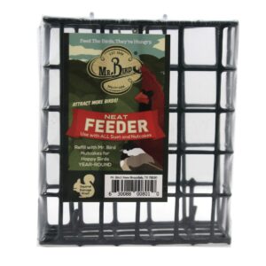 Home & Garden 4.5" 2 Small Cakes & Cage Set / 3 Bird Flaming Hot Woodpecker Mr Bird - Bird And Wildlife Food