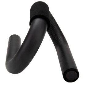 Mind Reader Push-Up Bar, Set of 2, Iron, Black