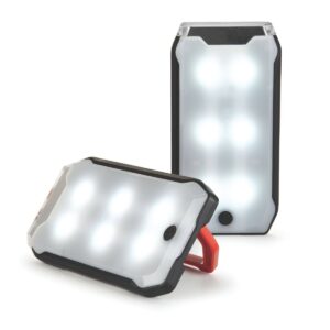 Coleman 2-Panel 400L LED Lantern - Red