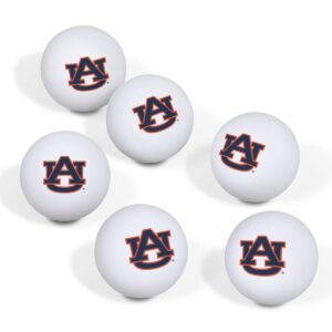 NCAA Auburn Tigers Table Tennis Balls 6pk