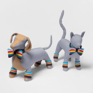Pride Dog and Cat Sweatband Set - 5pk - Boots & Barkley™