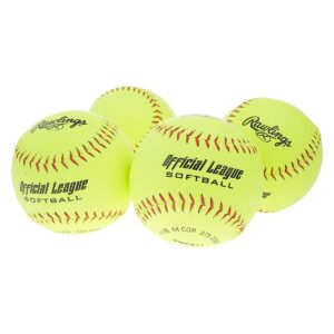 Rawlings Fastpitch Softball 4pk