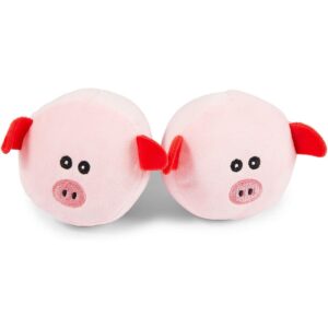 Okuna Outpost Hide and Seek Dog Toys, Toy Barn and Farm Animals (5 Pieces)