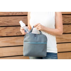 J.L. Childress MaxiCOOl Four Bottle Cooler Bag - Gray Teal - 30qt