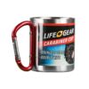 Life Gear 8oz Carabiner Camp Mug