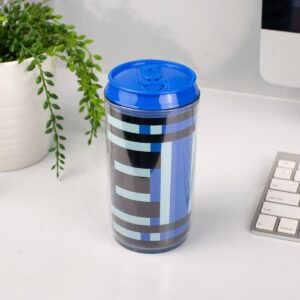 Just Funky Mega Man Official Energy Tank Travel Can | E-Tank Can Holds Your Favorite Drink