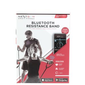 NextGen Smart Fitness Resistance Band - Black/Red