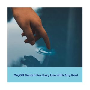 Blue Torrent 1 HP Blue Thunder Single Speed 2 Inch Port Pool Replacement Pump with On Off Switch and Standard Plug for Outdoor In Ground Pools
