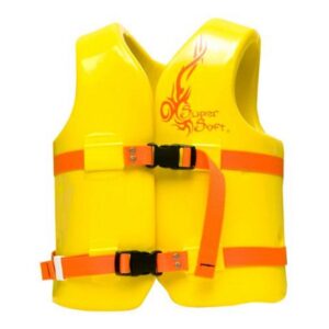 TRC Recreation Super Soft USCG Childs Foam Swim Vest, Medium, Yellow