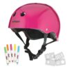 Wipeout Dry Erase Kids' Helmet - Neon Pink
