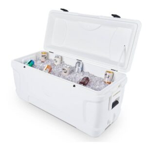Igloo Marine Contour Hard Sided 150qt Portable Cooler - White