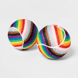 Pride Tennis Balls Dog Toy - 2.5" - 2pk - Boots & Barkley™