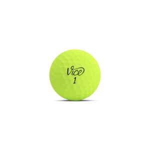 Vice Pro Soft Golf Balls - Neon Yellow
