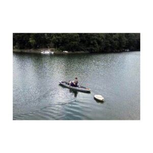 CreekKooler Portable Floating Insulated 30 Quart Kayak Beverage Cooler, Red