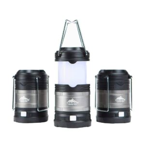 Cascade Mountain Tech Pop up LED Lantern -3 PACK
