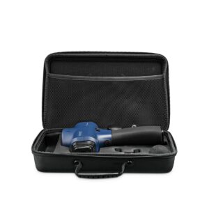 Lifepro LPSNCBLU Sonic Electric Personal Handheld Deep Tissue Muscle Percussion Massage Relief Therapy Massager Ball Gun Machine for Recovery, Blue